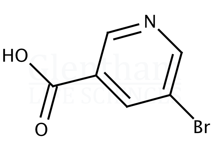 5-Bromonicotinic acid Structure