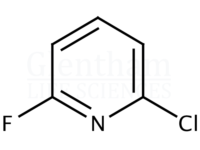 2-Chloro-6-fluoropyridine Structure