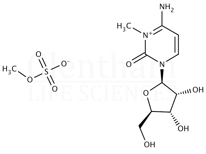 N3-Methylcytidine methosulfate Structure
