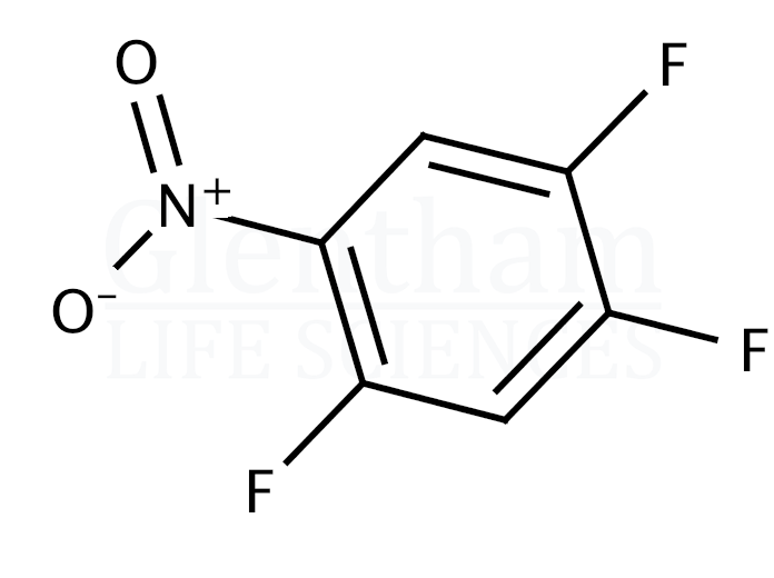 1,2,4-Trifluoro-5-nitrobenzene Structure