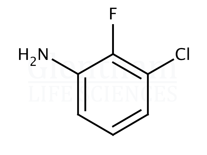 3-Chloro-2-fluoroaniline Structure