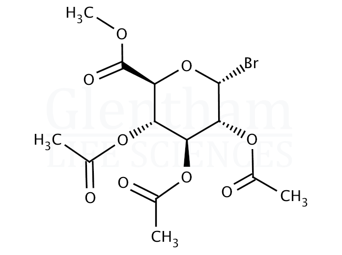 Structure for Acetobromo-a-D-glucuronic acid methyl ester (21085-72-3)
