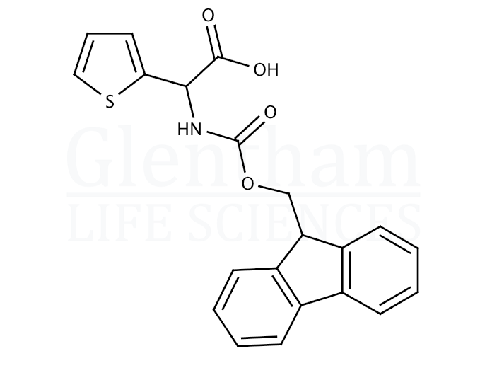 Fmoc-DL-(2-thienyl)glycine Structure