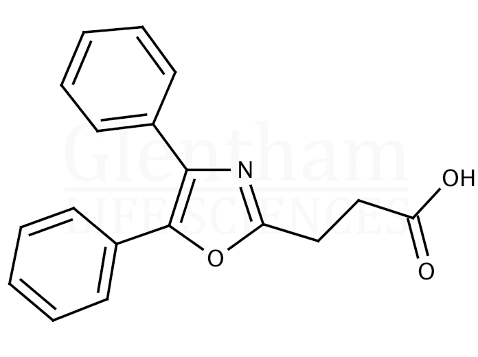 Oxaprozine Structure