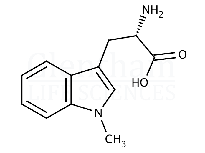 Structure for 1-Methyl-L-tryptophan   (21339-55-9)