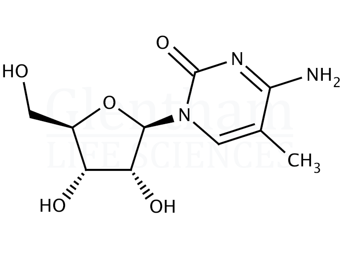 Structure for 5-Methylcytidine (2140-61-6)