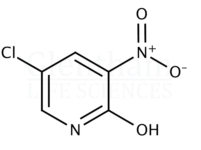 5-Chloro-2-hydroxy-3-nitropyridine Structure