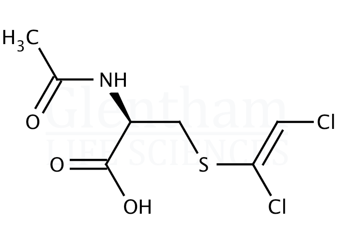 N-Acetyl-S-(1,2-dichloroethenyl)-L-cysteine Structure
