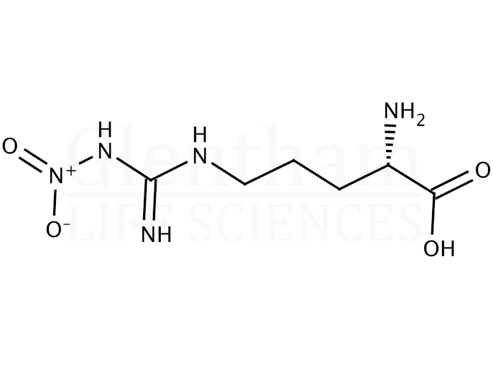 Structure for H-Arg(NO2)-OH