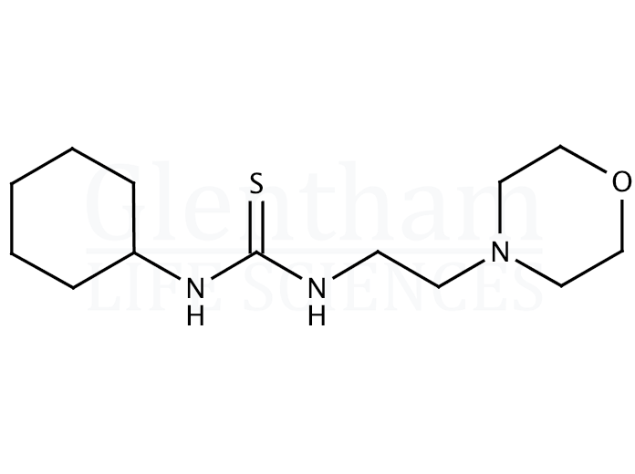 1-Cyclohexyl-3-(2-morpholinoethyl)-2-thiourea  Structure