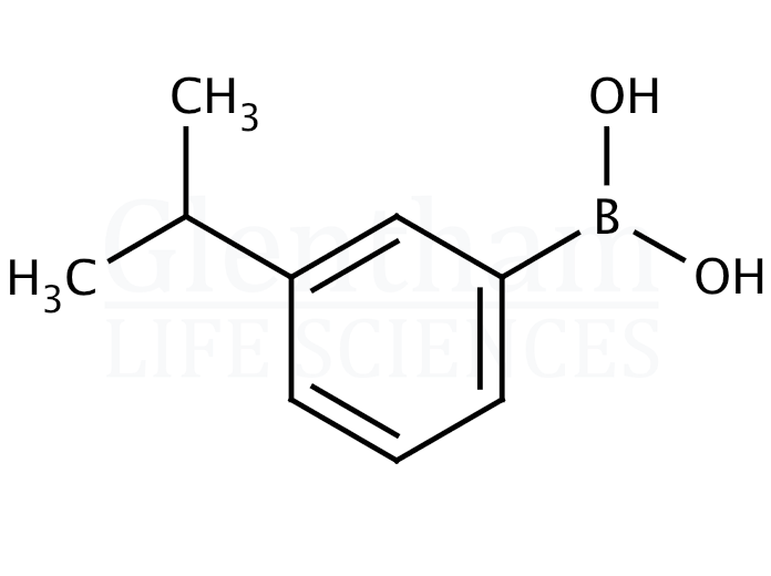 3-Isopropylphenylboronic acid Structure