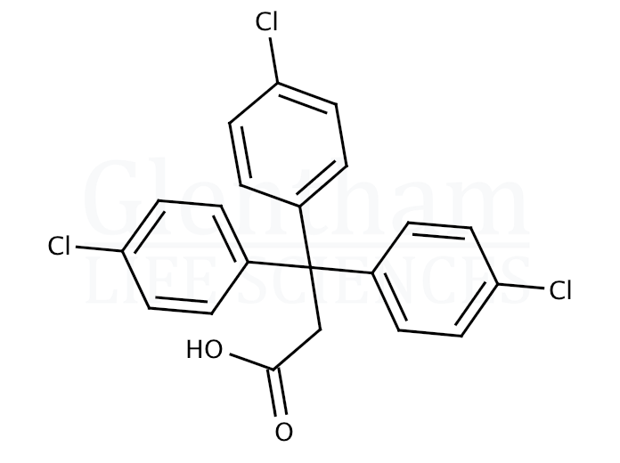 Structure for 3,3,3-Tris(4-chlorophenyl)propionic acid