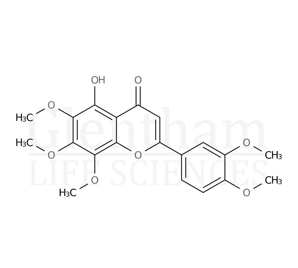 5-O-Demethylnobiletin Structure