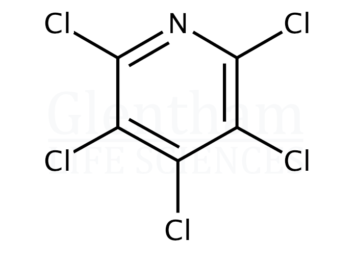 Pentachloropyridine Structure