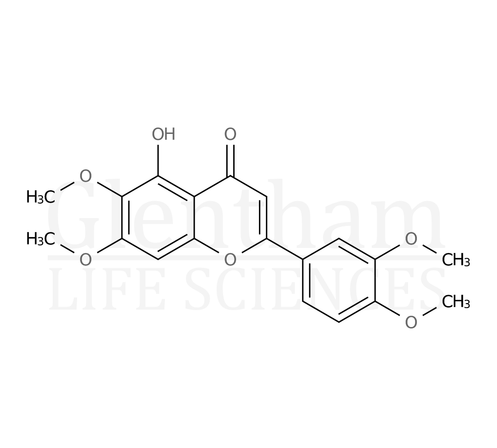 Structure for  5-Desmethylsinensetin  (21763-80-4)