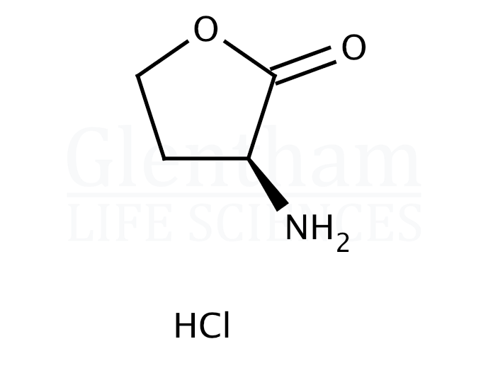 Structure for (S)-α-Amino-γ-butyrolactone hydrochloride (2185-03-7)