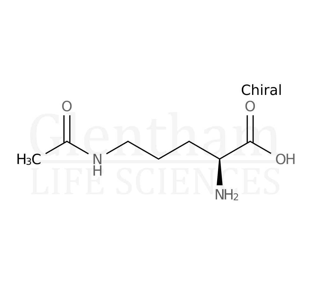 N(delta)-acetylornithine Structure