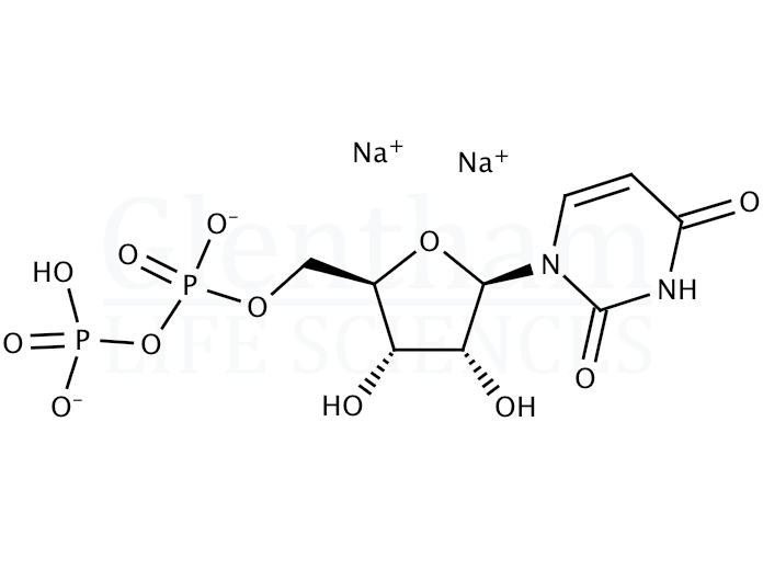 Uridine 5''-diphosphate disodium salt Structure