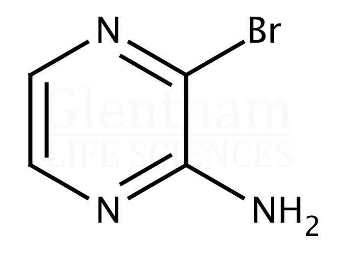 Structure for 2-Amino-3-bromopyrazine