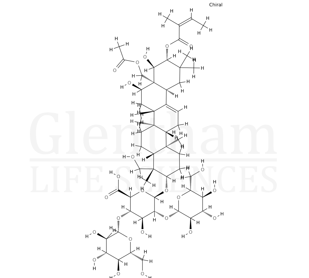 Structure for Isoescin IB (219944-46-4)