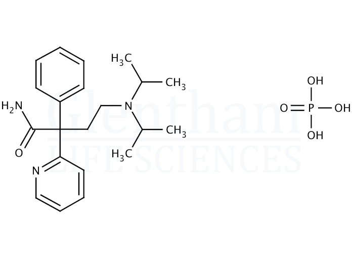 Structure for Disopyramide phosphate salt