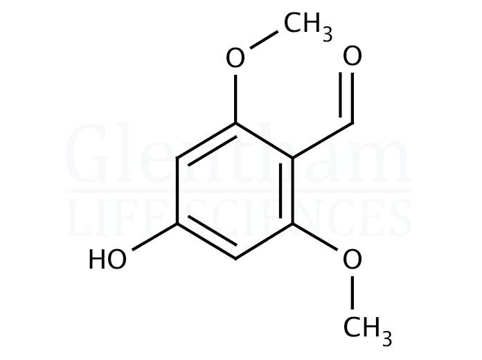 2,6-Dimethoxy-4-hydroxybenzaldehyde Structure