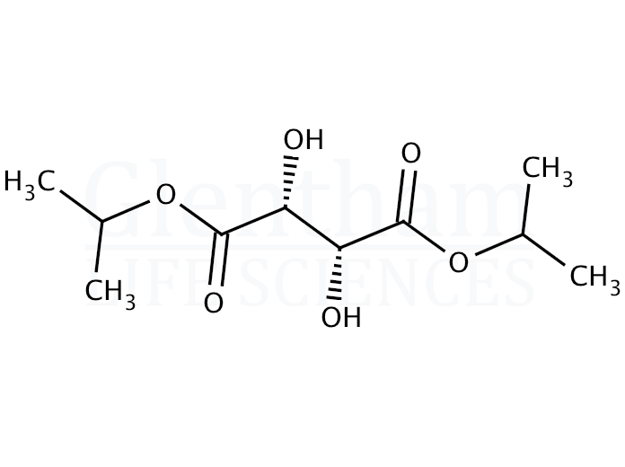 (+)-Diisopropyl L-tartrate Structure