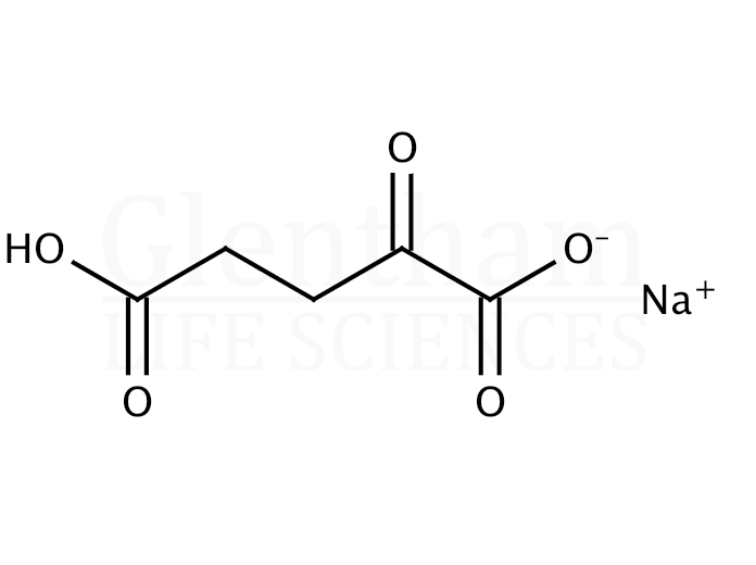Strcuture for 2-Ketoglutaric acid monosodium salt