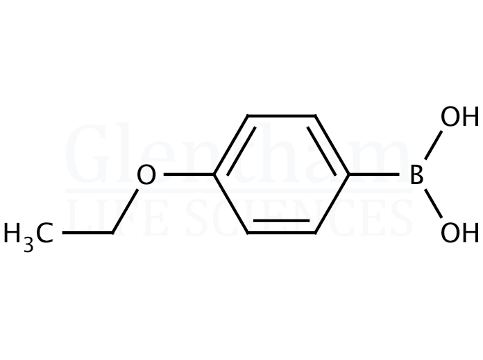 Structure for 4-Ethoxyphenylboronic acid