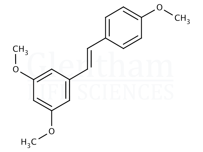 E-Resveratrol trimethyl ether Structure