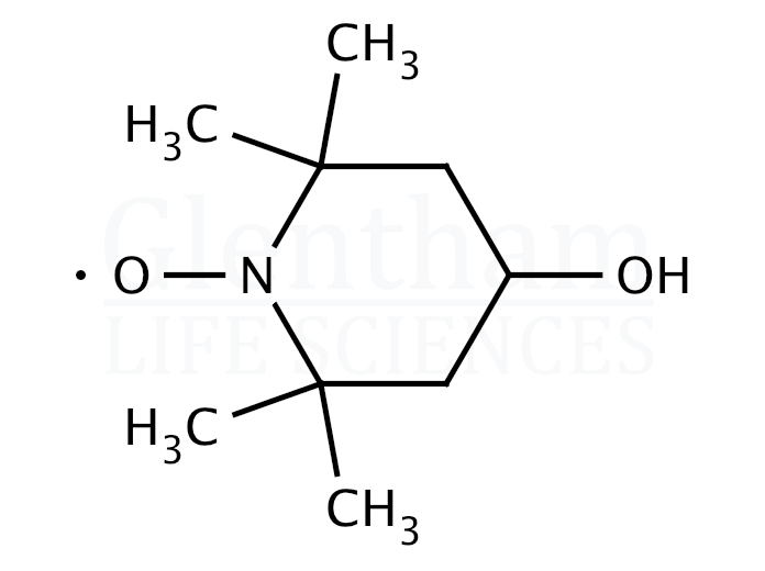 Structure for 4-Hydroxy TEMPO, free radical