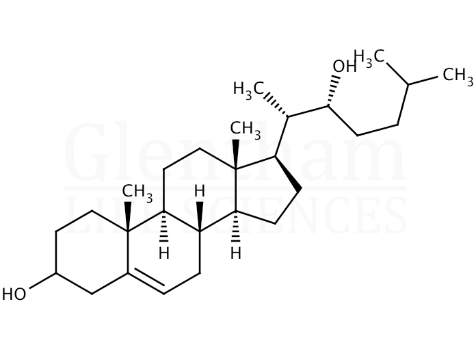 22(S)-Hydroxycholesterol Structure