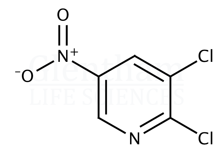 2,3-Dichloro-5-nitropyridine Structure