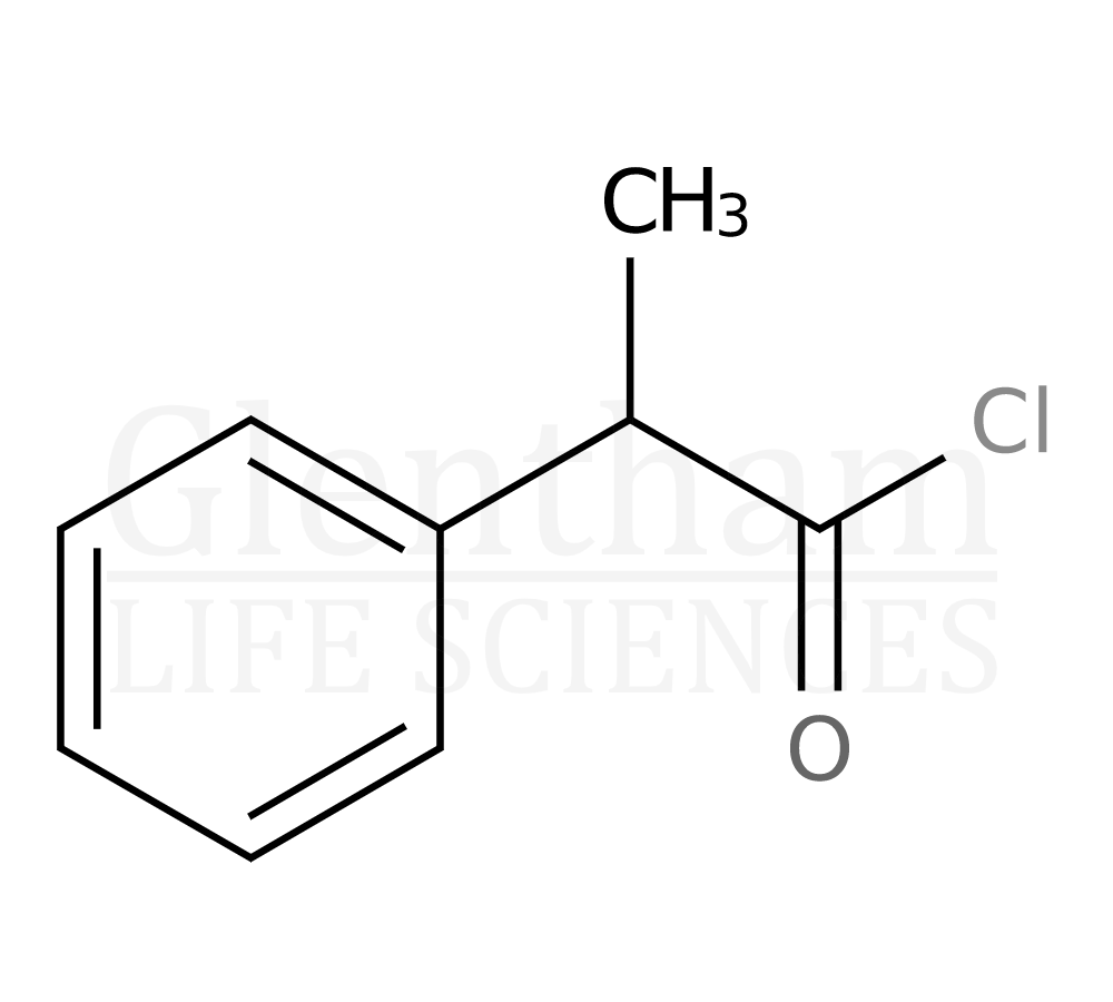 2-Phenylpropionyl chloride Structure