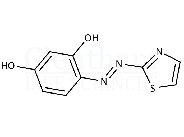4-(2-Thiazolylazo)resorcinol Structure