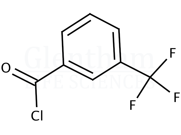 3-Trifluoromethylbenzoyl chloride Structure