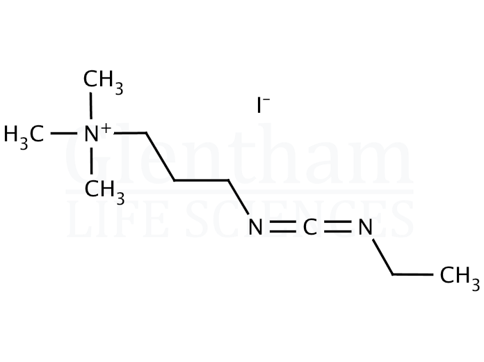 Structure for  1-[3-(Dimethylamino)propyl]-3-ethylcarbodiimide methiodide  (22572-40-3)