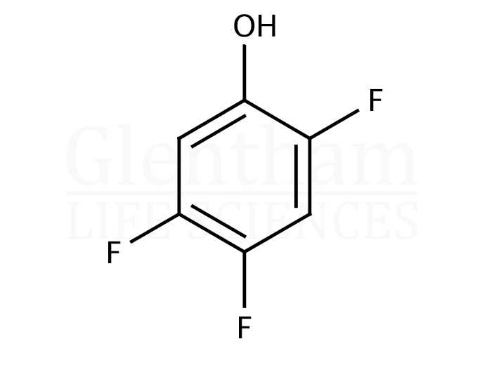 2,4,5-Trifluorophenol Structure