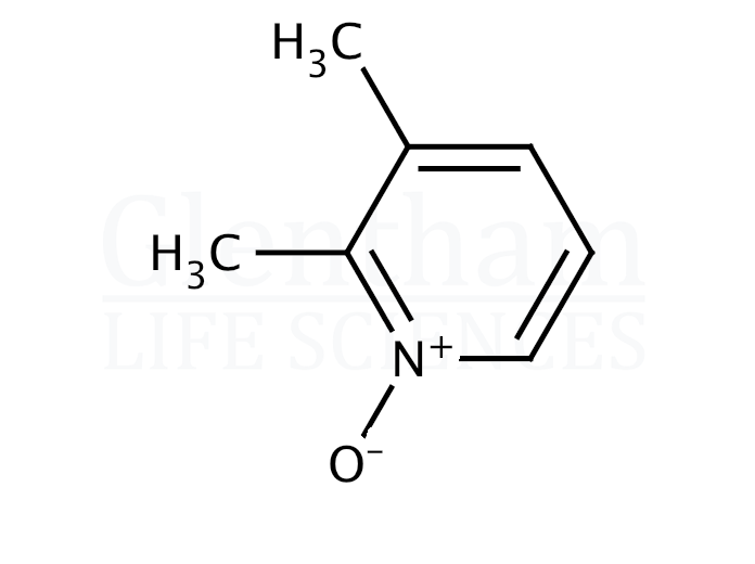 2,3-Lutidine-N-oxide Structure