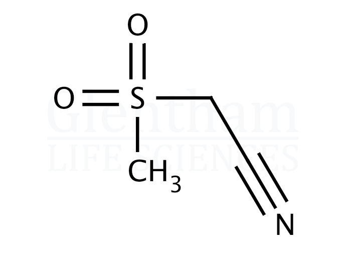 Methylsulfonylacetonitrile Structure