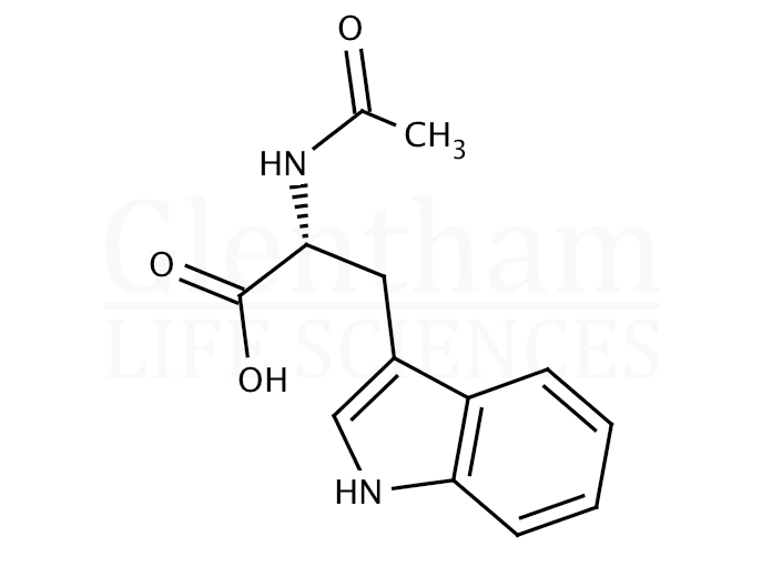 Structure for Ac-D-Trp-OH