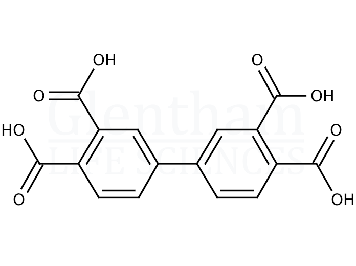 3,3'',4,4''-Biphenyltetracarboxylic acid Structure