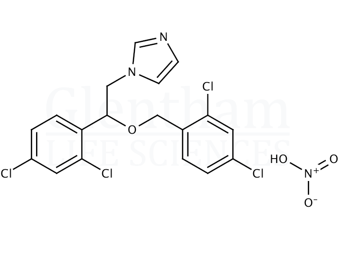 Miconazole nitrate salt, EP grade Structure