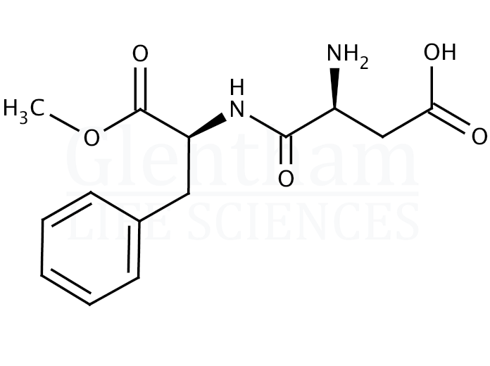 Large structure for  Aspartame, Ph. Eur., USP grade  (22839-47-0)