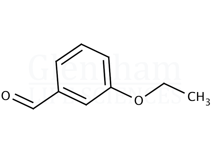 Structure for  3-Ethoxybenzaldehyde  (22924-15-8)
