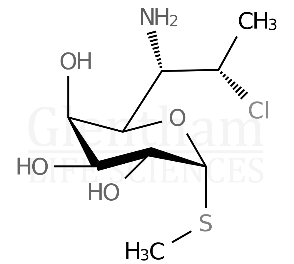 Methyl 7-chloro-7-deoxy-1-thiolincosaminide Structure