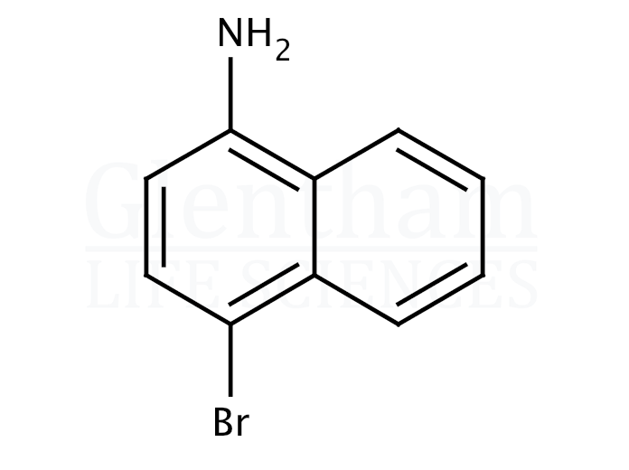 1-Amino-4-bromonaphthalene Structure