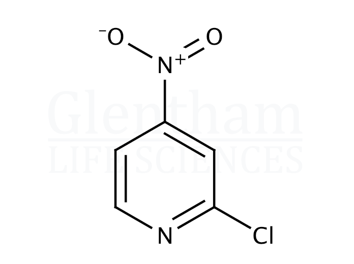 2-Chloro-4-nitropyridine Structure