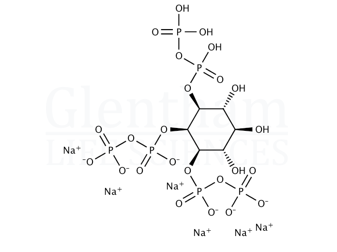myo-Inositol trispyrophosphate hexasodium salt Structure