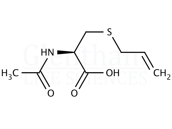 N-Acetyl-S-allyl-L-cysteine Structure